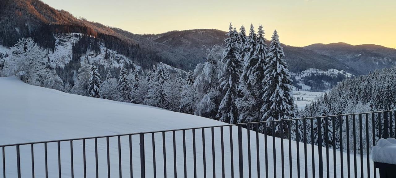 Penthouse Skyview im Natur-Erlebnispark Bad Kleinkirchheim Patergassen Exterior foto